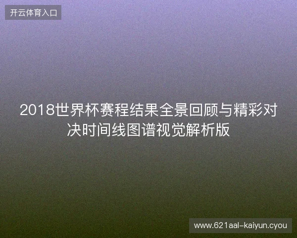 2018世界杯赛程结果全景回顾与精彩对决时间线图谱视觉解析版